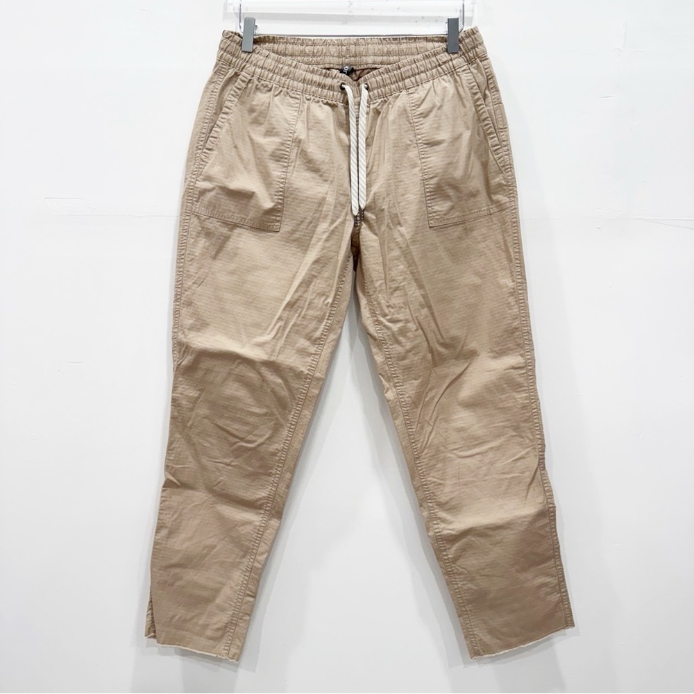 Vuori Raw Hem Drawstring Pants Khaki Large Outdoor Casual